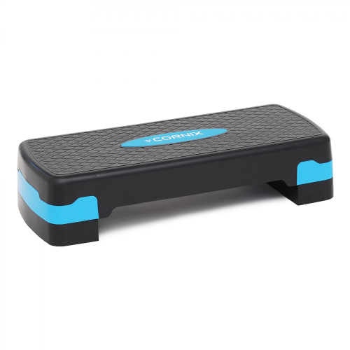Купить Степ платформа  2-ступенчатая Cornix XR-0191 Black/Blue в Киеве - фото №1